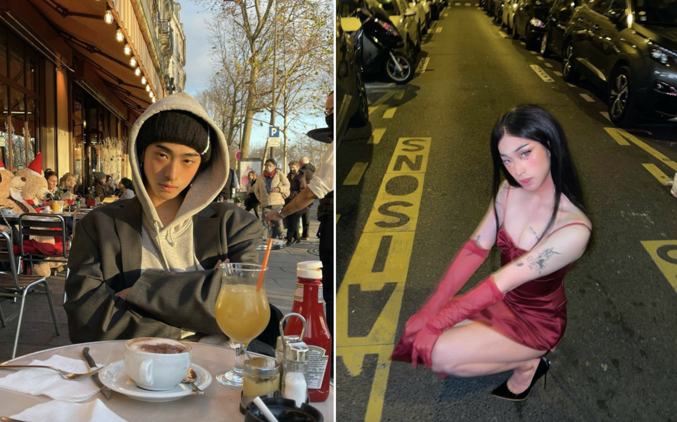 「小哈利」庾恩利在社文網站上發上女裝照，引起網友讚美。（翻攝小哈利IG）