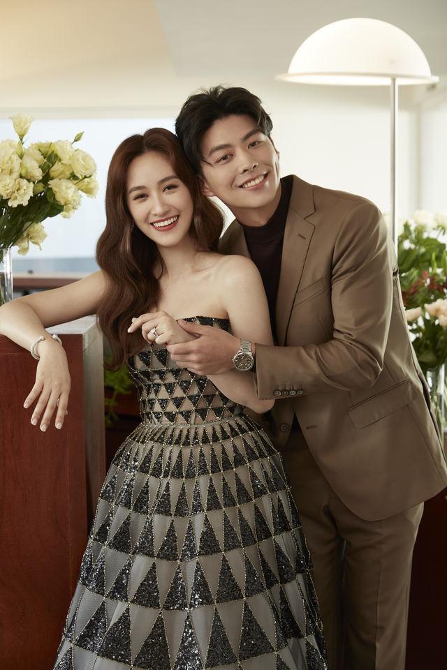 吳姍儒曬出婚紗照,讓帥氣老公曝光。(吳姍儒提供)
