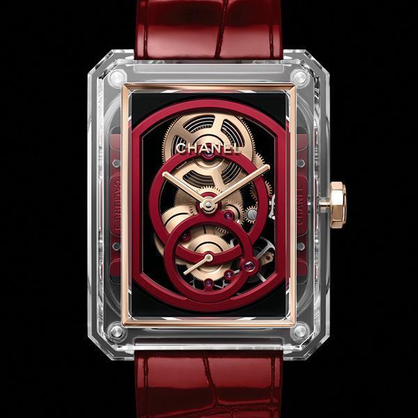 CHANEL Boy·Friend X-Ray Red Edition，限量100只，建議售價NT$ 2,614,000。