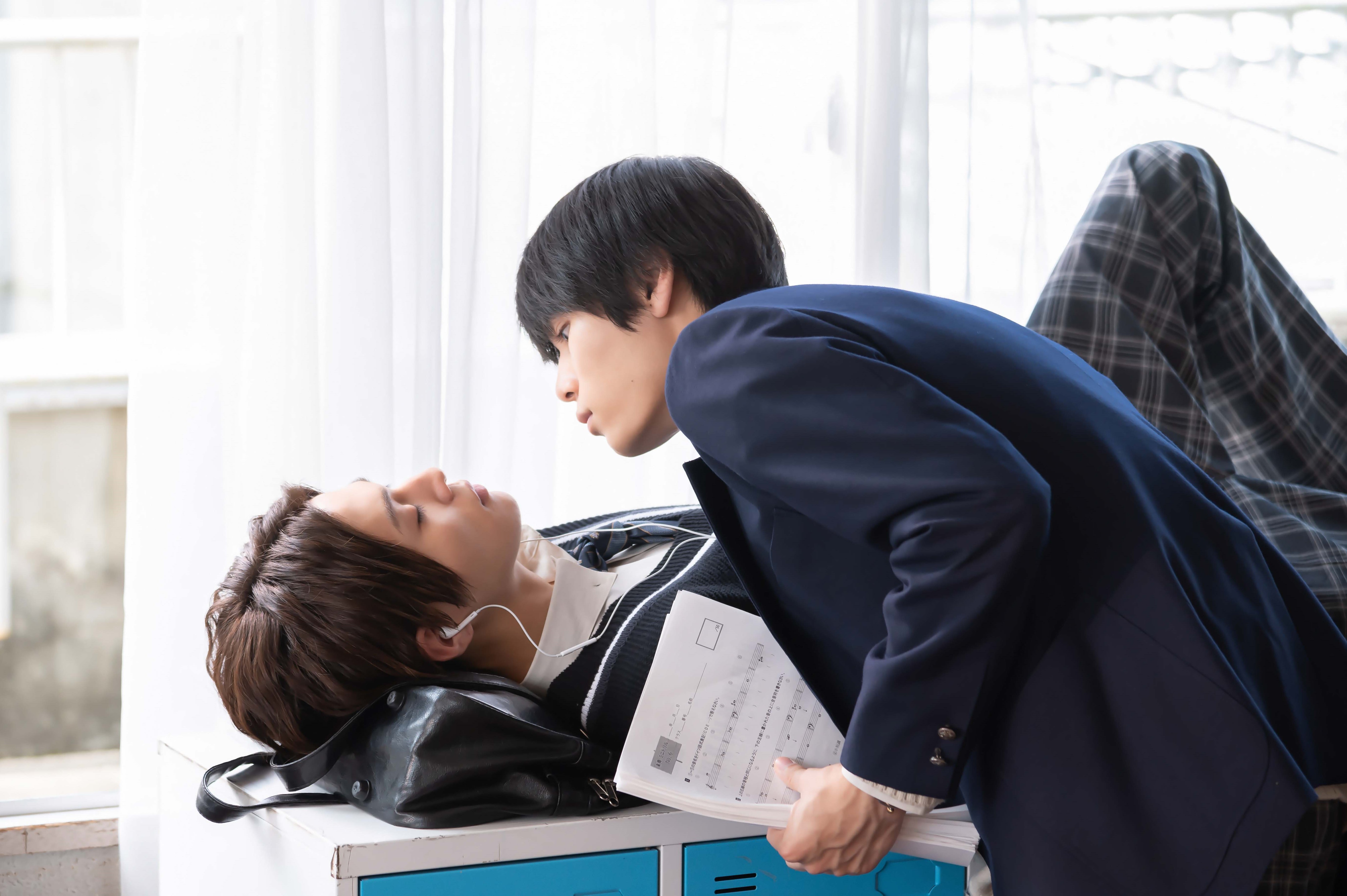萩原利久（右）、八木勇征《美麗的他》主演的BL劇《美麗的他》播出後獲得熱烈迴響。（GagaOOLala提供）