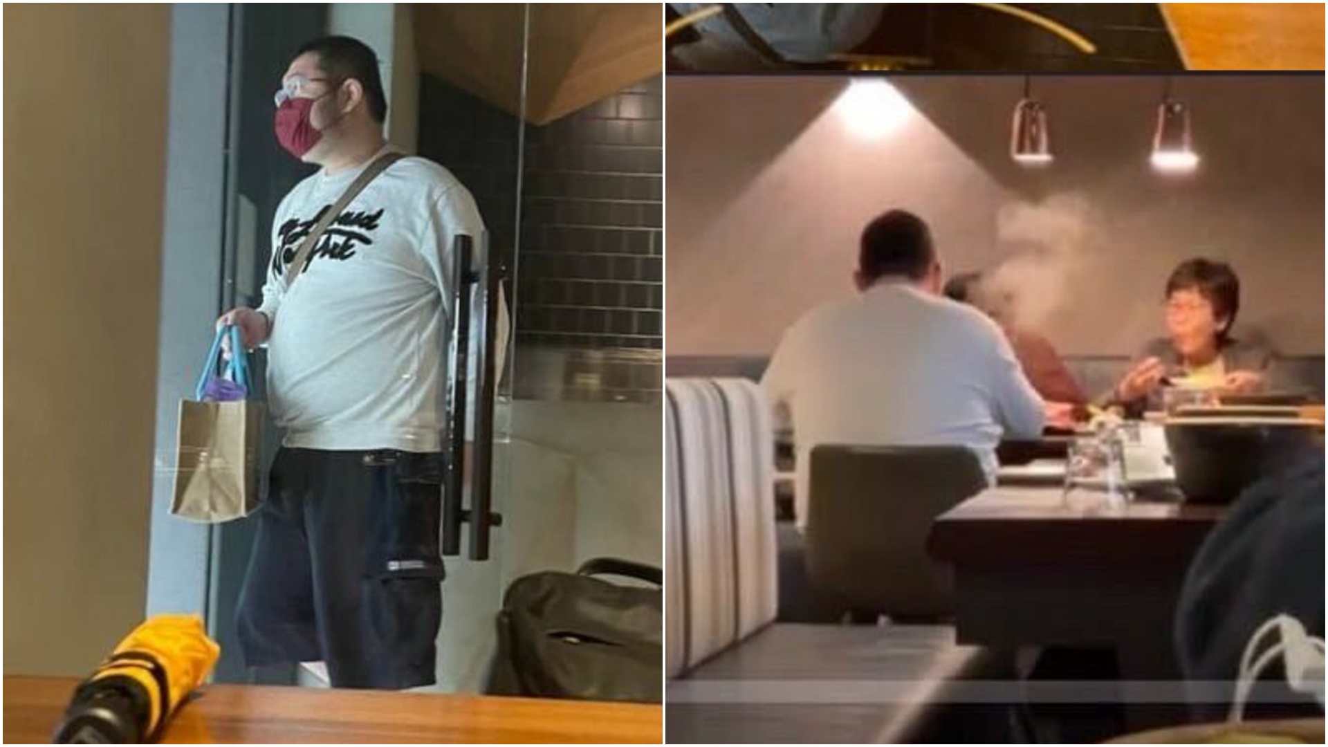 四叉貓與蔡壁如聚餐遭人偷拍錄影，外傳偷拍者還打算以「內鬥密謀」方式進行爆料。（翻攝自四叉貓臉書）