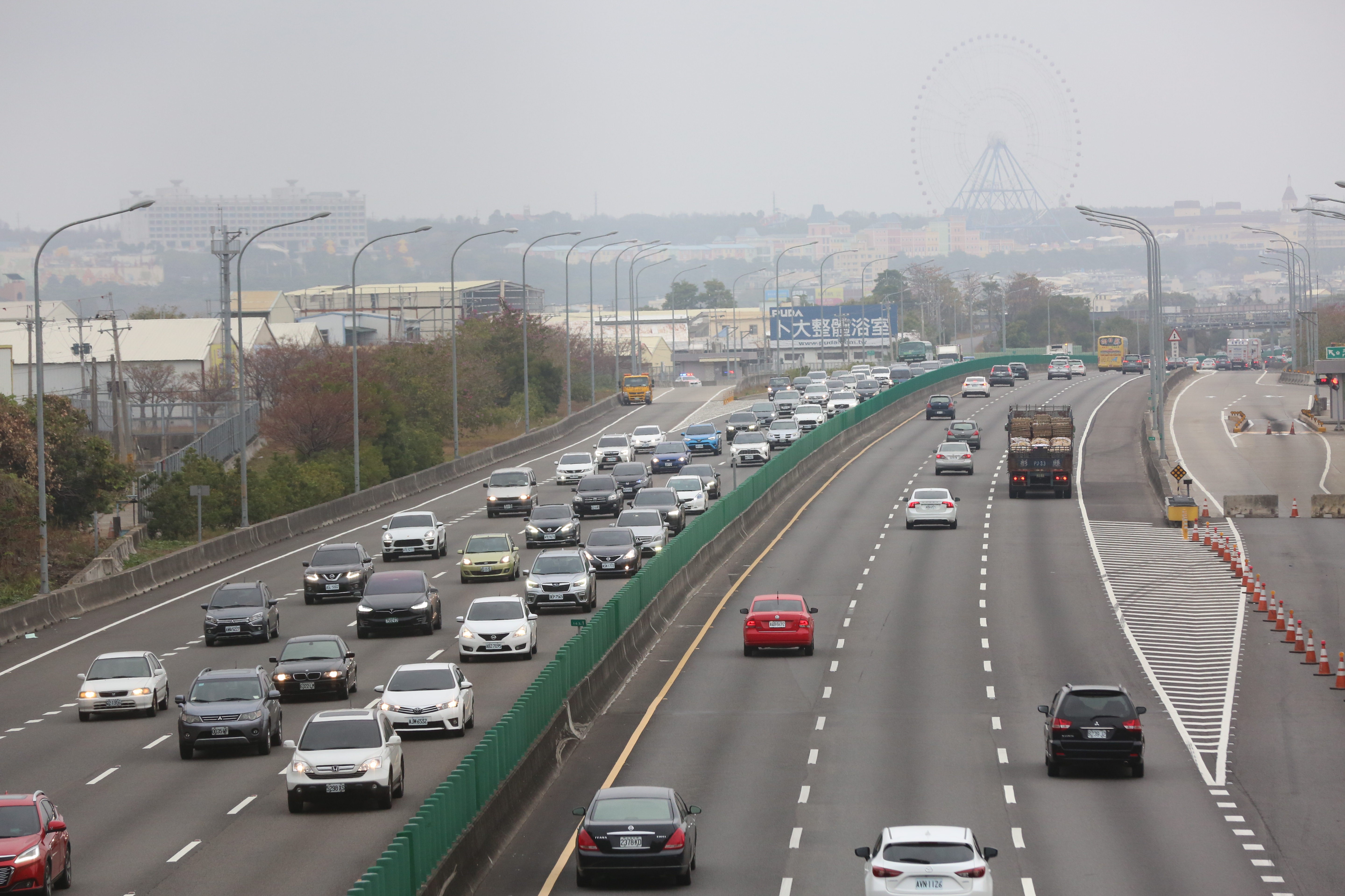 大年初三，高公局指出將迎來春節以來最大車流量。（示意圖，本刊資料照）