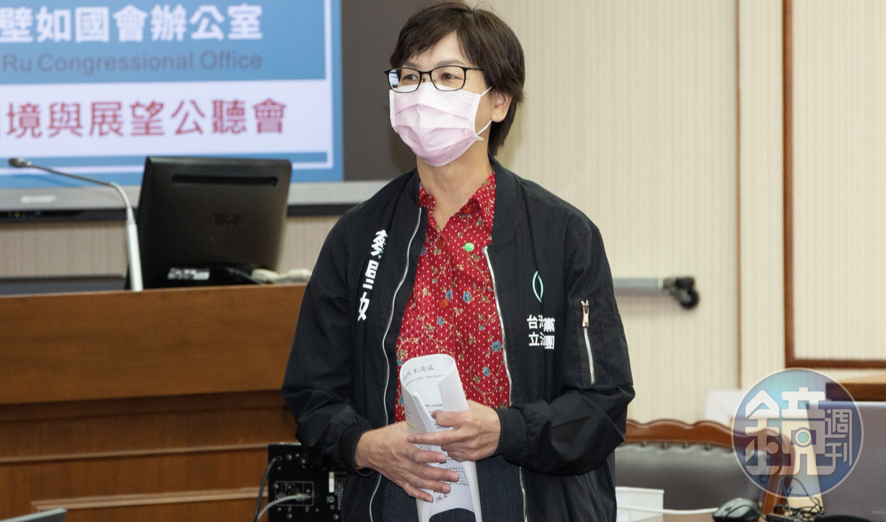 近日傳出民眾黨主席柯文哲有意找立委蔡壁如接祕書長一職，蔡壁如則在臉書上解釋來龍去脈。（資料照）