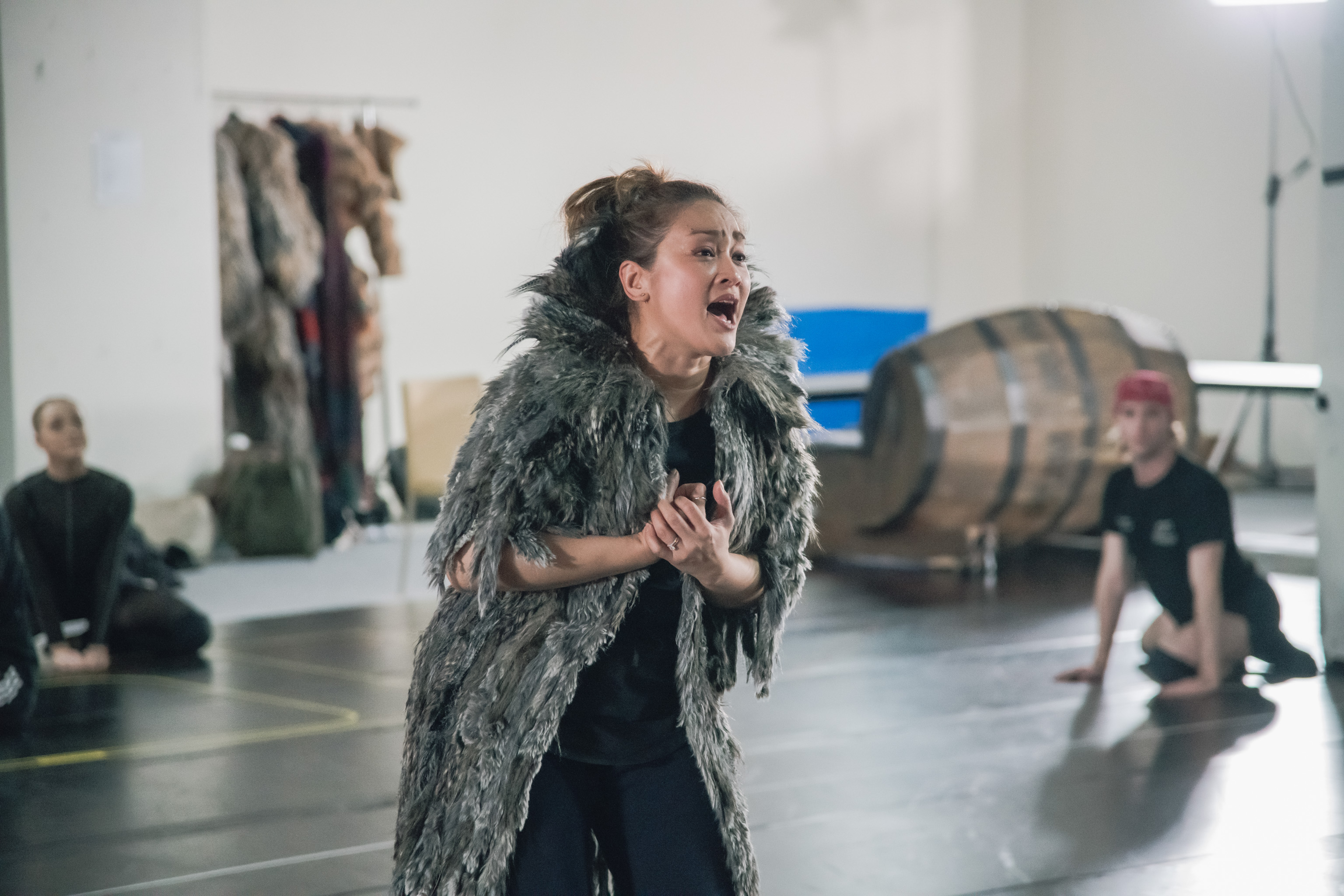 音樂劇《貓》女主角喬安娜安皮爾第二次來台，對台灣印象非常好。（寬宏提供）