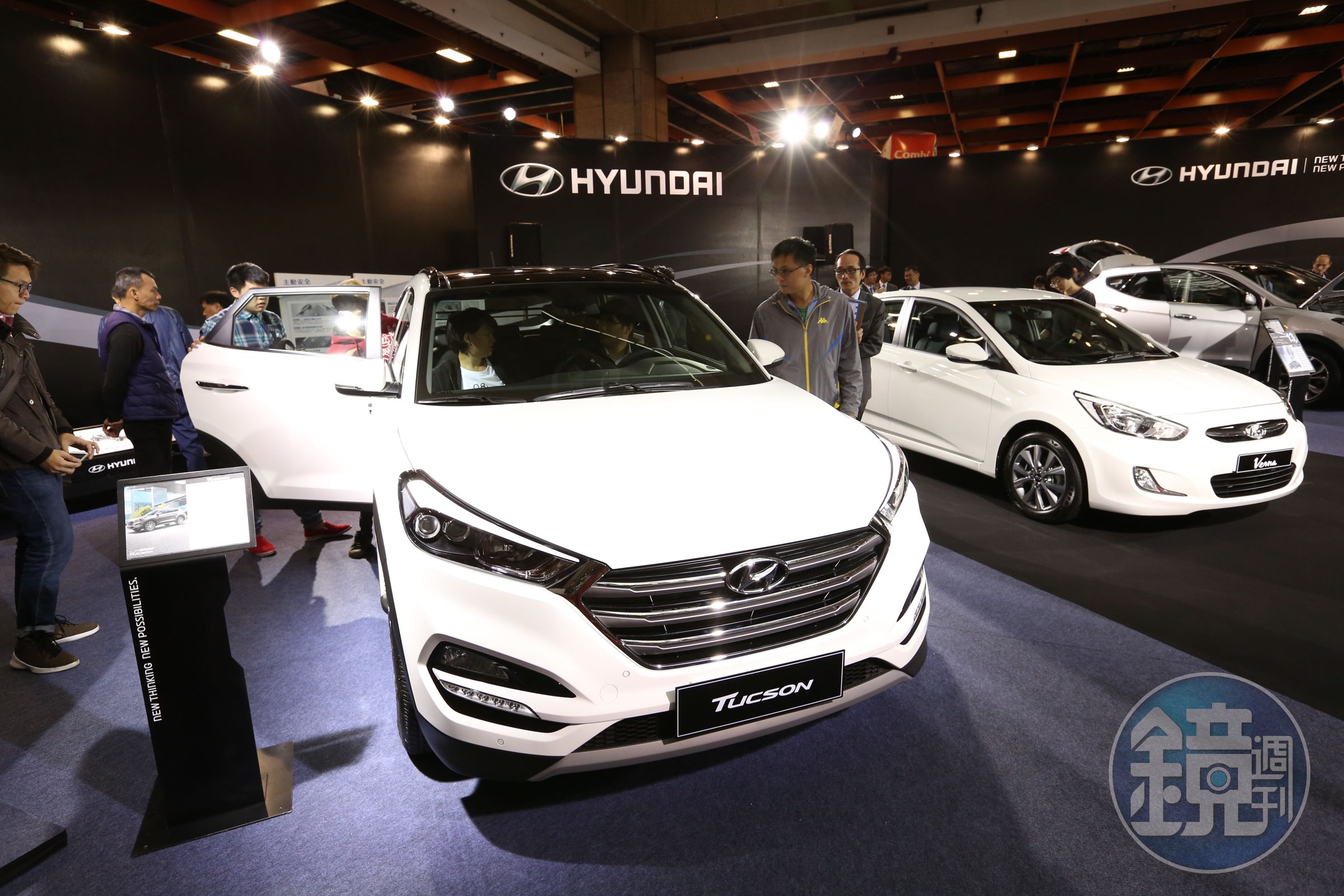 韓系現代靠大改款Hyundai Tucson L加持，新春開出紅盤。（本刊資料照）
