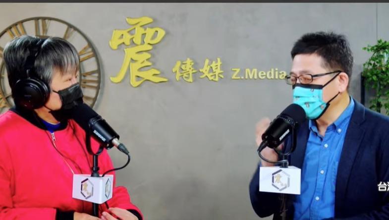 謝立功接受訪問,談及2022縣市長選舉的布局。(翻攝自Z.Media震傳媒YouTube)