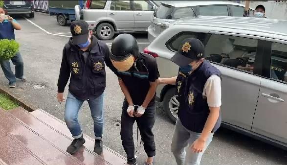警方在12小時內逮捕涉嫌性侵、強盜的羅姓嫌犯。（警方提供）