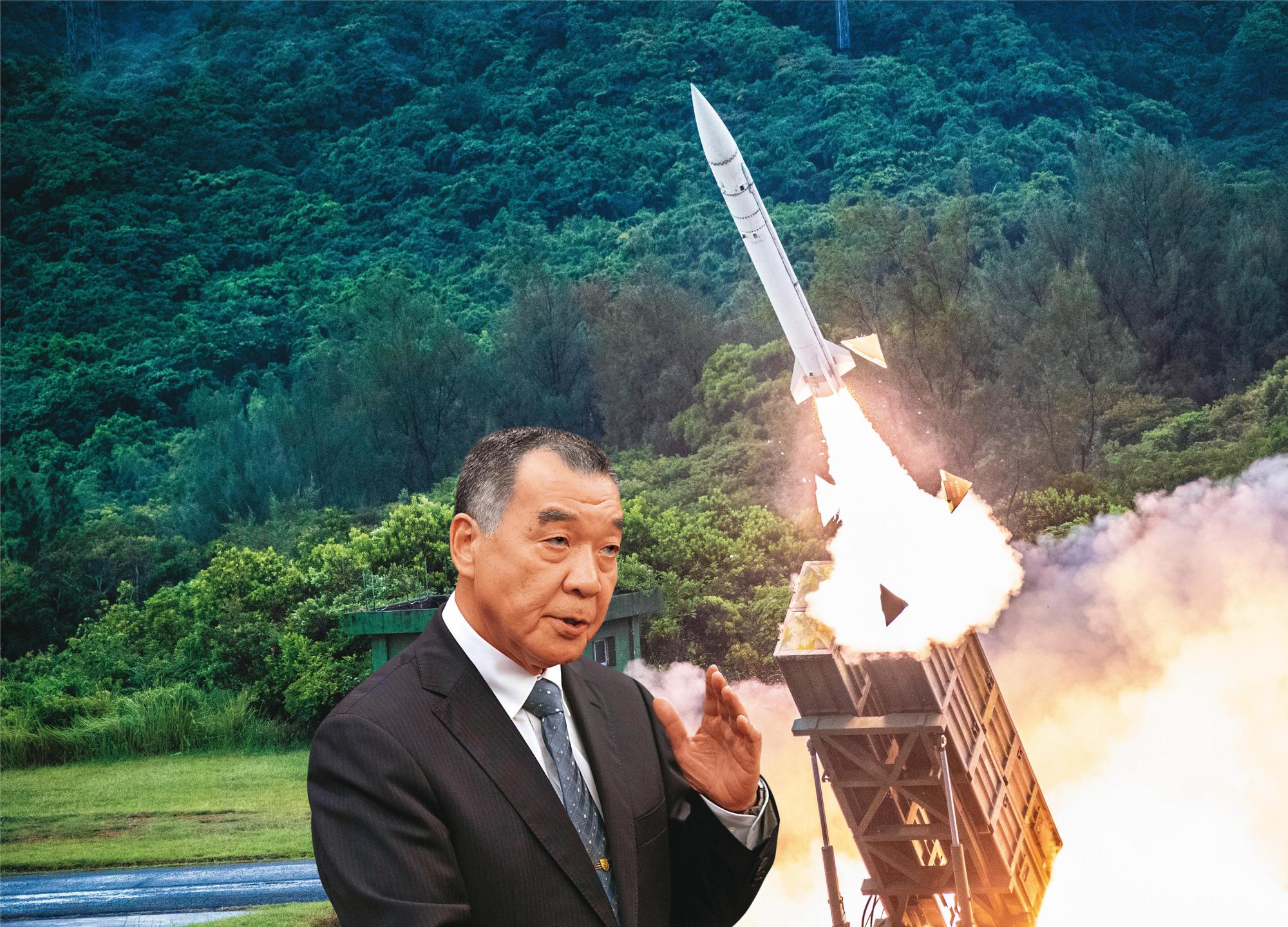 身兼國防部長的中科院董事長邱國正治軍嚴謹,對於中科院協力廠商涉弊,堅持提告並追查有無共犯。(國防部提供)