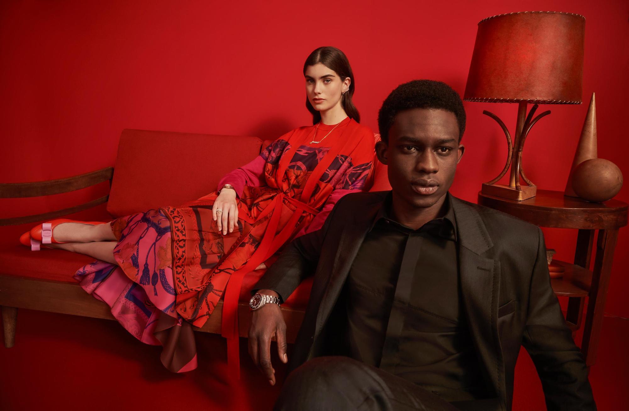 Salvatore Ferragamo推出情人節限定系列,針對男女雙方都有不同的禮品呈現。(Salvatore Ferragamo提供)