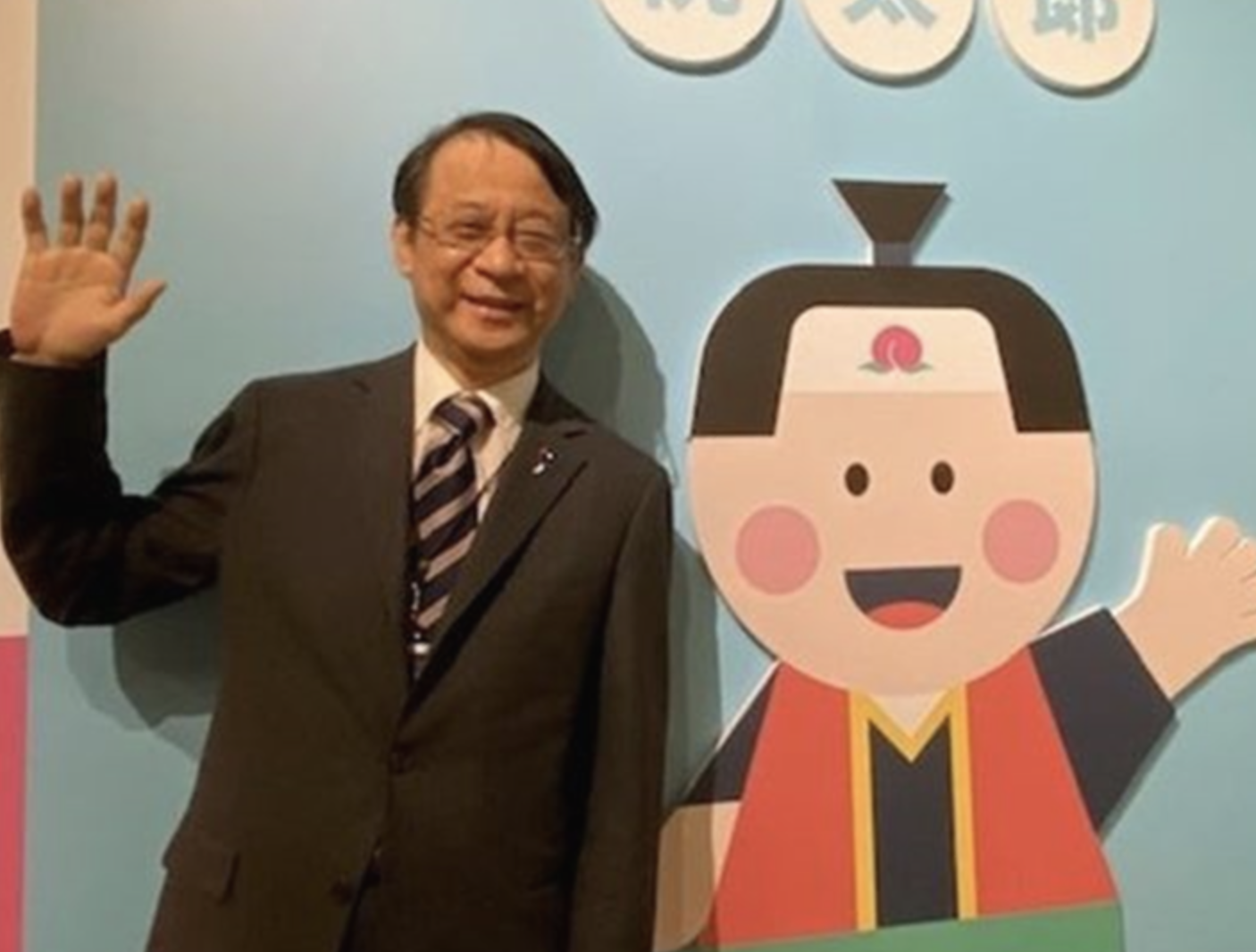 行政院今(8)日解禁受日本福島核災影響5縣市食品輸入台灣,日本台灣交流協會代表泉裕太表示非常欣慰。(翻攝日本台灣交流協會臉書)