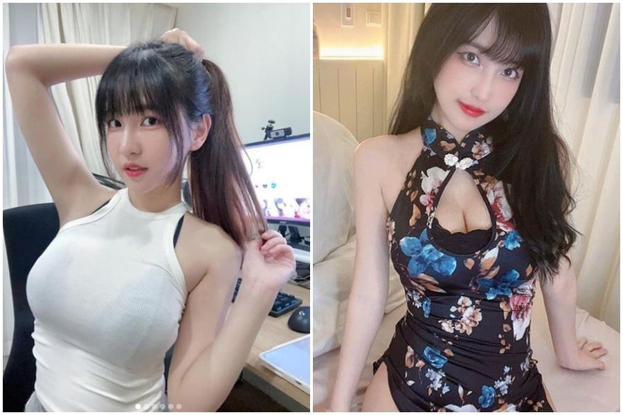 人氣實況主依梨外型甜美，擁有大票粉絲追捧。（翻攝自lebaby0v0 IG）
