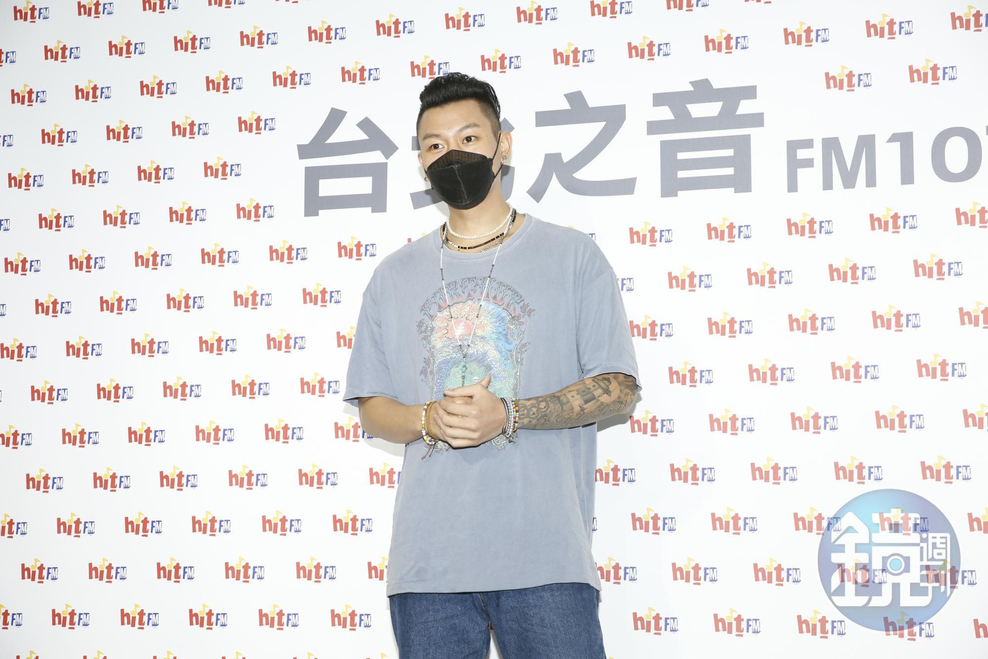 瘦子在家幸福肥，共增加了5公斤，開工後他要控制體態，進入工作狀況。