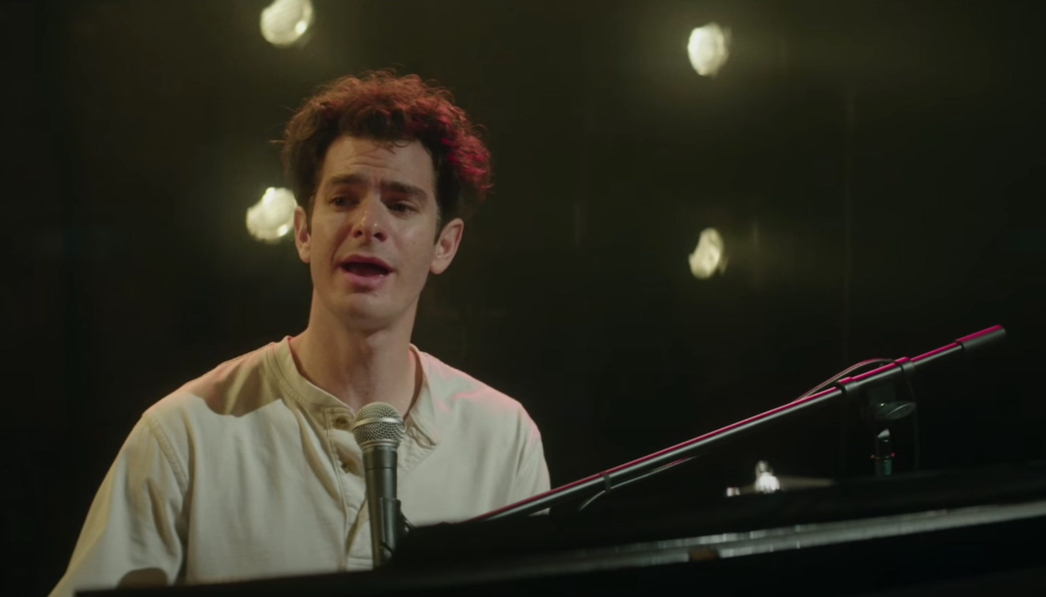 「二代蜘蛛人」安德魯加菲唱作俱佳，《倒數時刻》令他再度入圍奧斯卡影帝。（網路圖片）