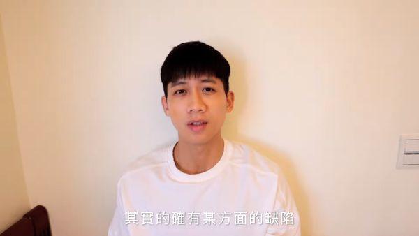 何孟遠推出影片,再次為感情不忠道歉。(翻攝自何孟遠YouTube)