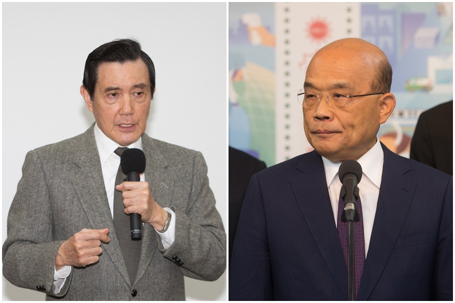 馬英九提出為了福島食品進口「再辦一次公投」，蘇貞昌冷回國民黨不要為了反而反，妨礙國家進步。（本刊資料照）