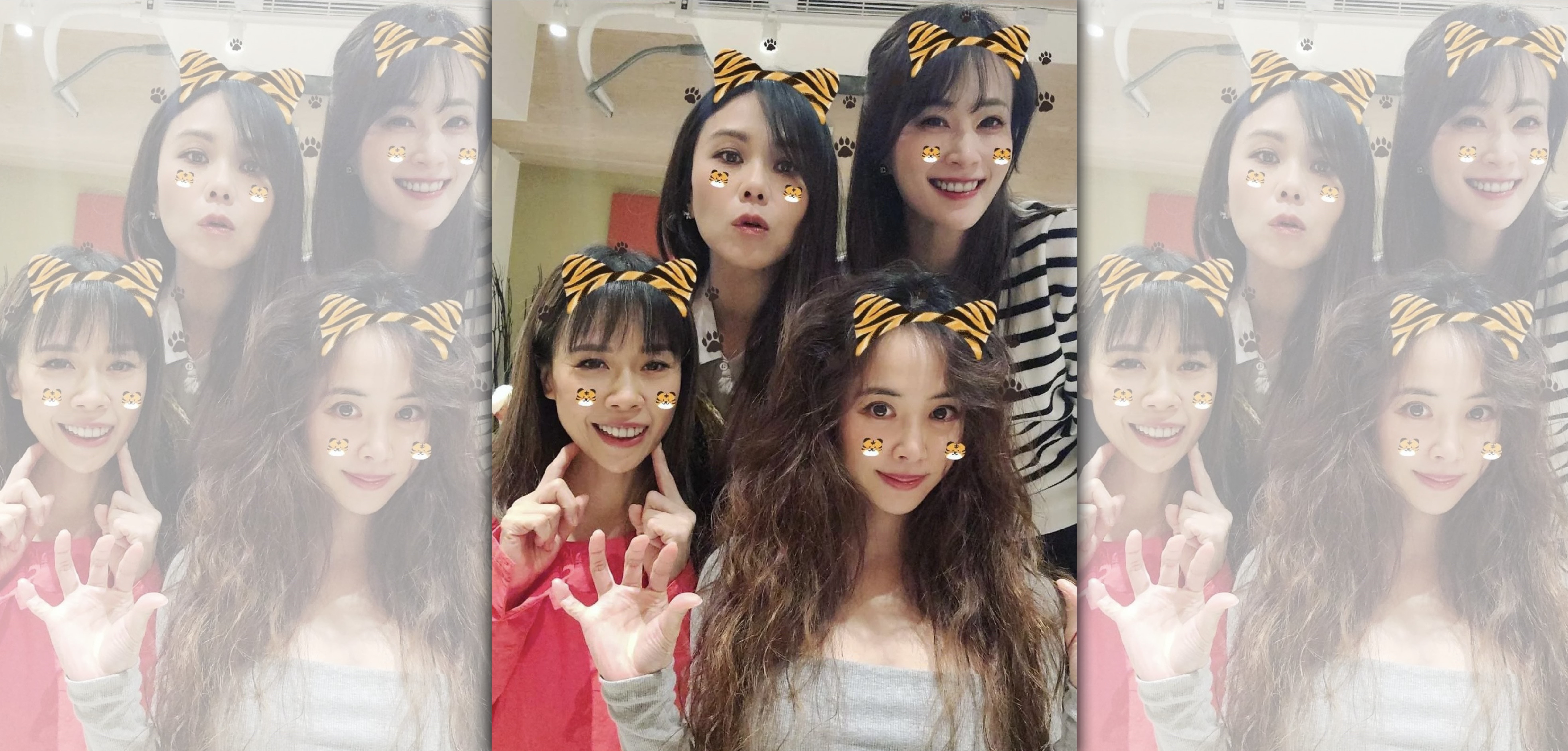 蔡依林秀出虎年應景照。（翻攝自蔡依林IG）