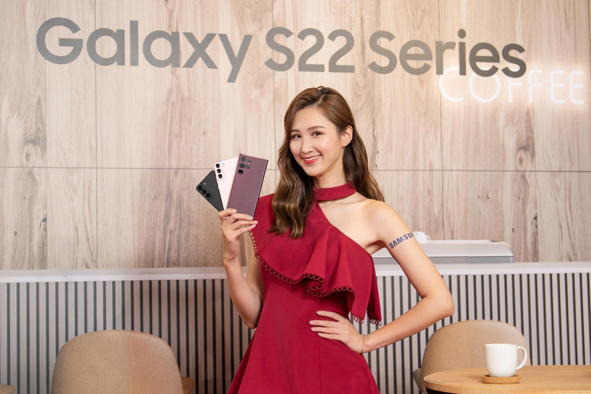 Galaxy S22旗艦系列。(台灣三星提供)