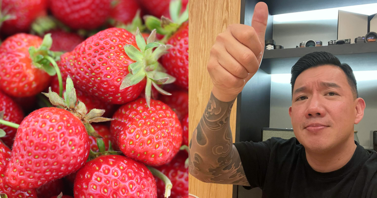 港星杜汶澤花了500元挺台灣農產品卻被坑，但他不生氣，還希望該名攤販能過得好。草莓為示意圖。（翻攝自pexels、杜汶澤臉書）