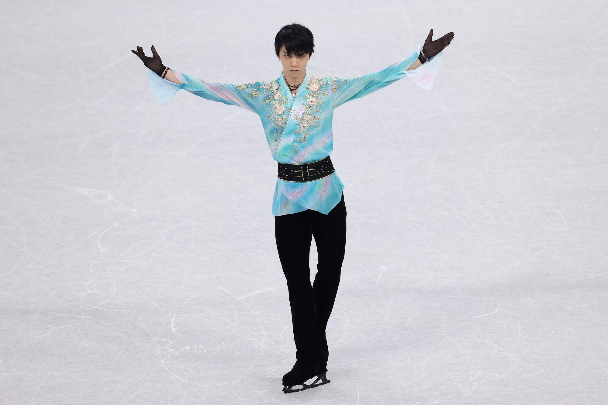 羽生結弦不斷挑戰自己的極限,深受觀眾喜愛。(翻攝自推特@Olympics)