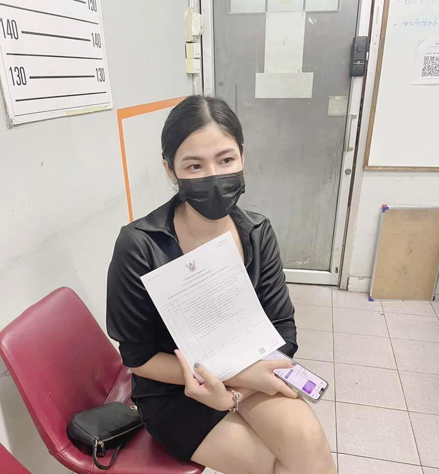 沙埃亞事發後馬上去報警。(翻攝自Pareploy Saeaia臉書)