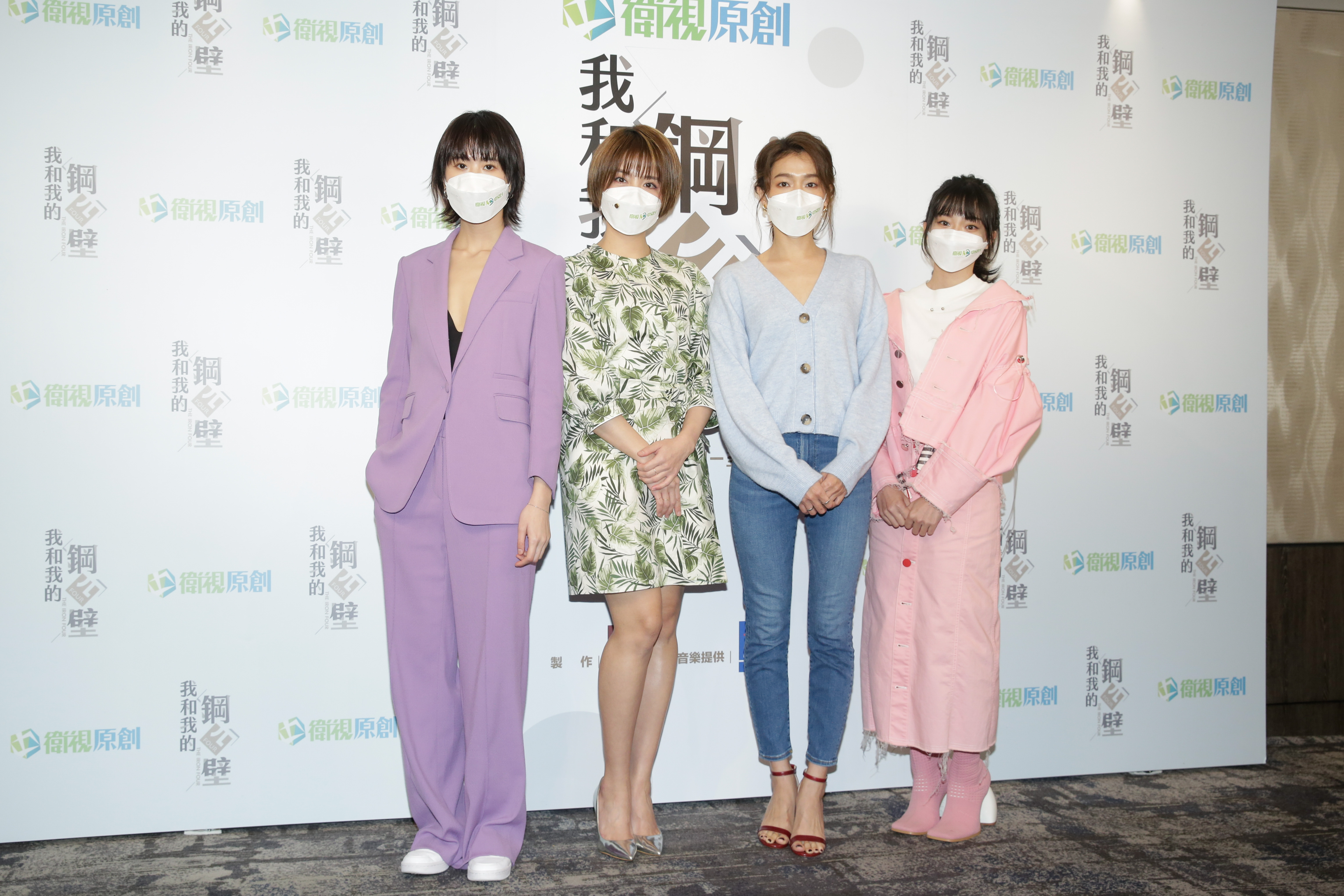 陳璇（左起）、李宣榕、林意箴、邵奕玫。