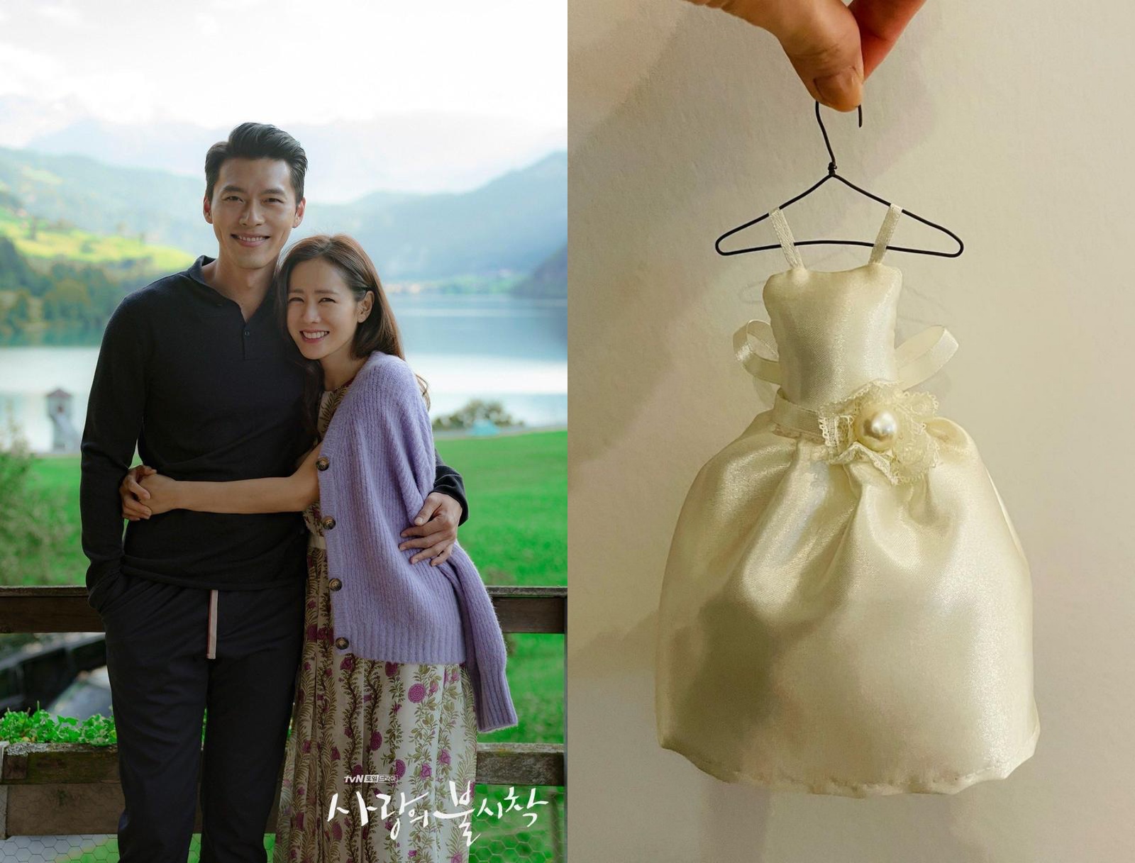 玄彬與孫藝真宣布結婚，讓《愛的迫降》戲迷激動到不行。（左為Netflix提供，右翻攝孫藝真IG)