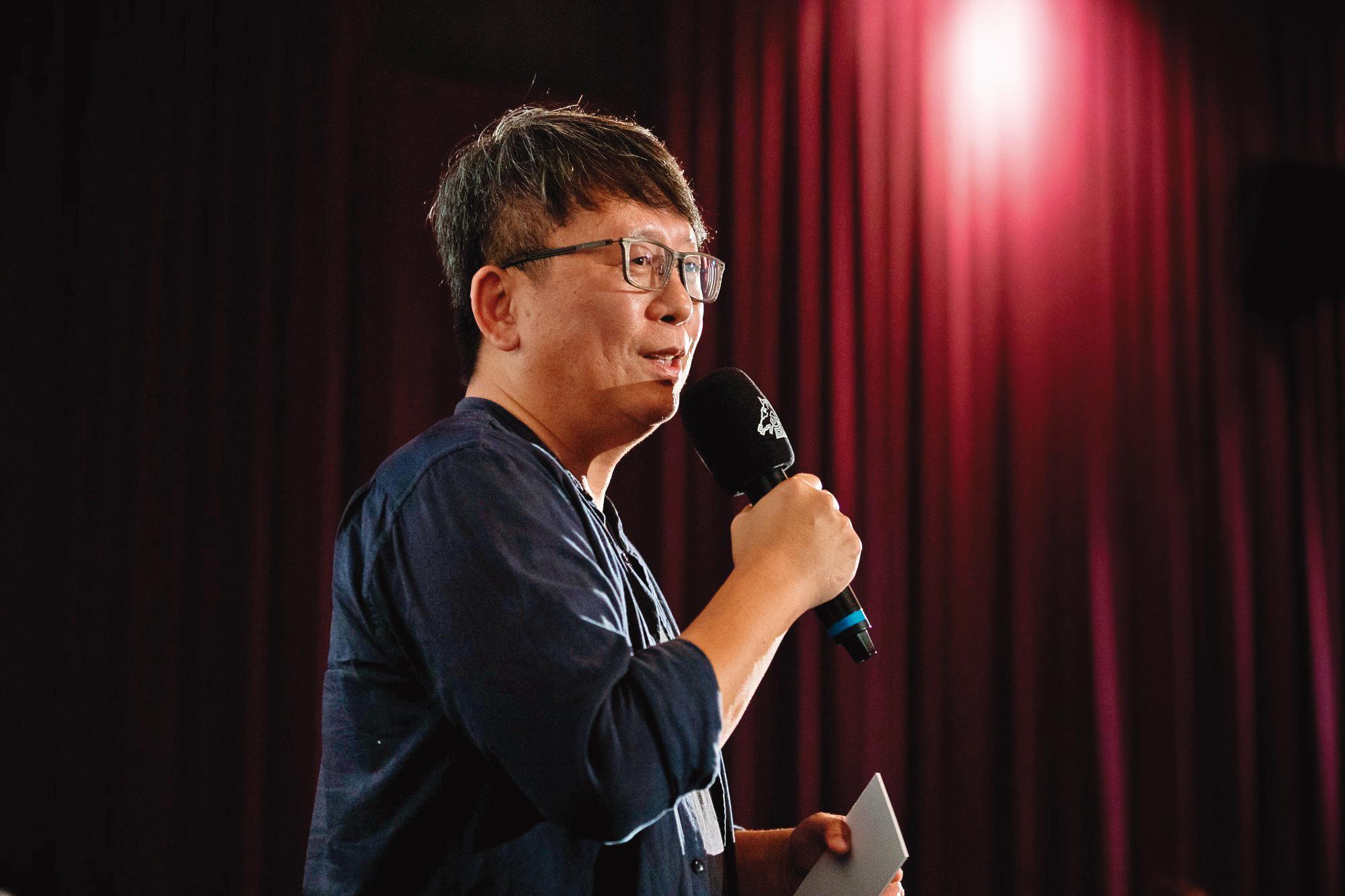 《愛別離苦》是楊力州第10部紀錄長片，於2020年金馬影展舉行世界首映，他也出席映後座談分享拍片甘苦。（翻攝自金馬影展粉絲專頁）