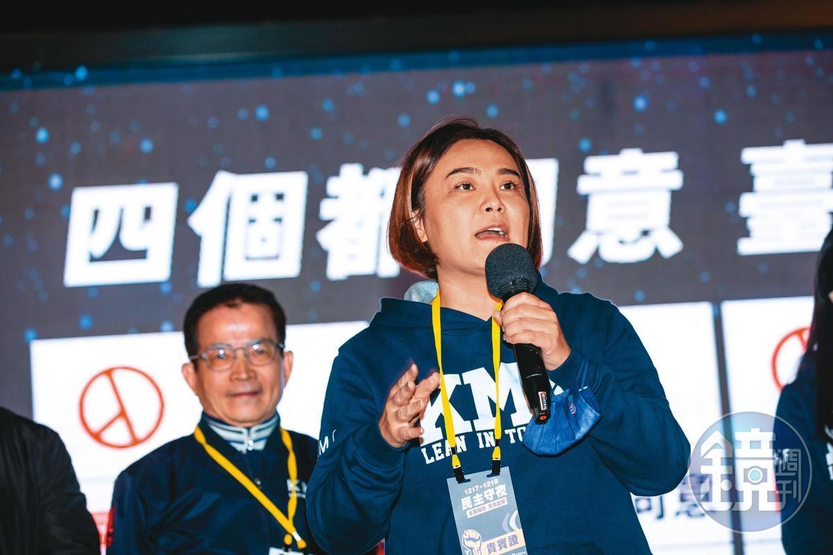 蔡其豪是金門立委陳玉珍(圖)的姊夫,他被檢舉在陳家家族企業承攬的工程兼職。(本刊資料照)