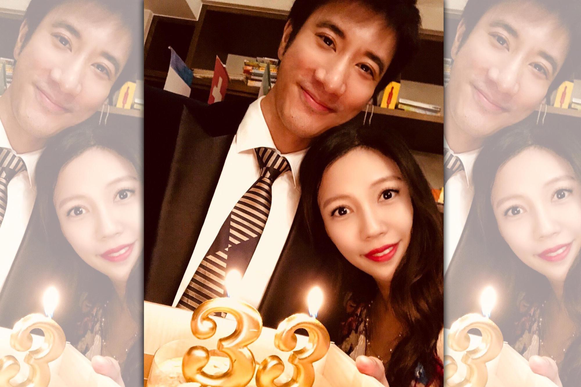 王力宏與李靚蕾爭戰再起。(翻攝自李靚蕾微博)