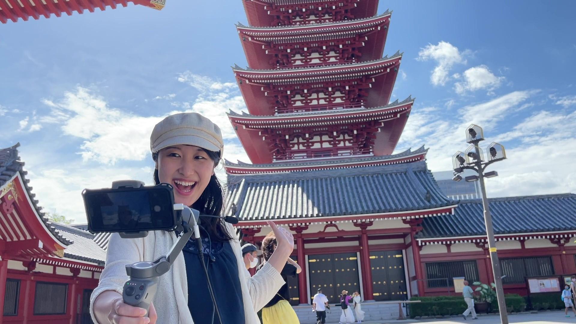 透過線上體驗，在家裡也可以一訪淺草。