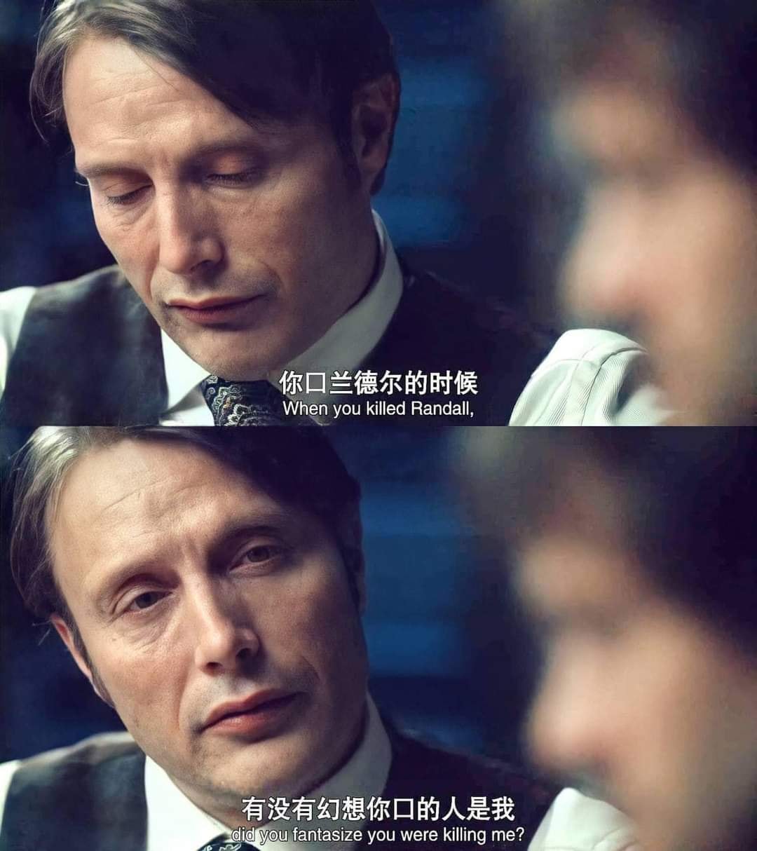 中國翻譯人員調整《雙面人魔》口白內的敏感字眼,沒想到引來網友們嘲諷。(翻攝自粉紅甘草酸苷片微博)