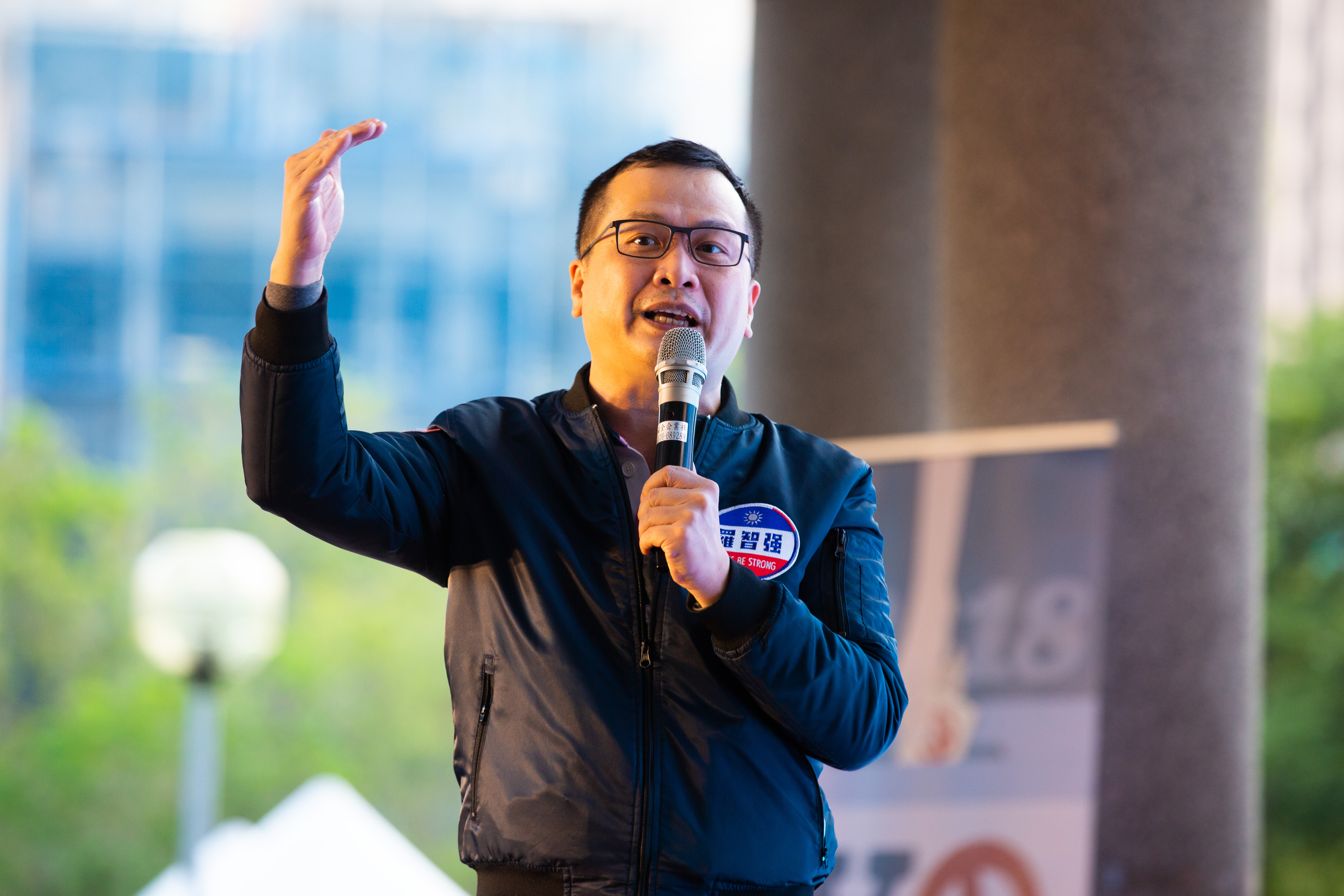 有網友發起投票支持羅智強選桃園市長，讓他直呼很訝異。（本刊資料照）