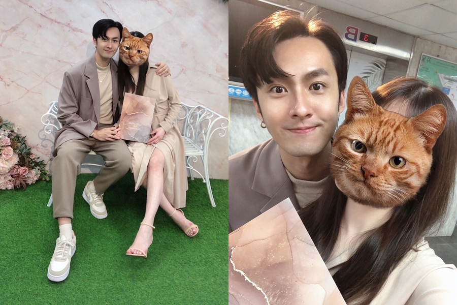 張雁名在情人節終結單身漢日子。（伊林提供）