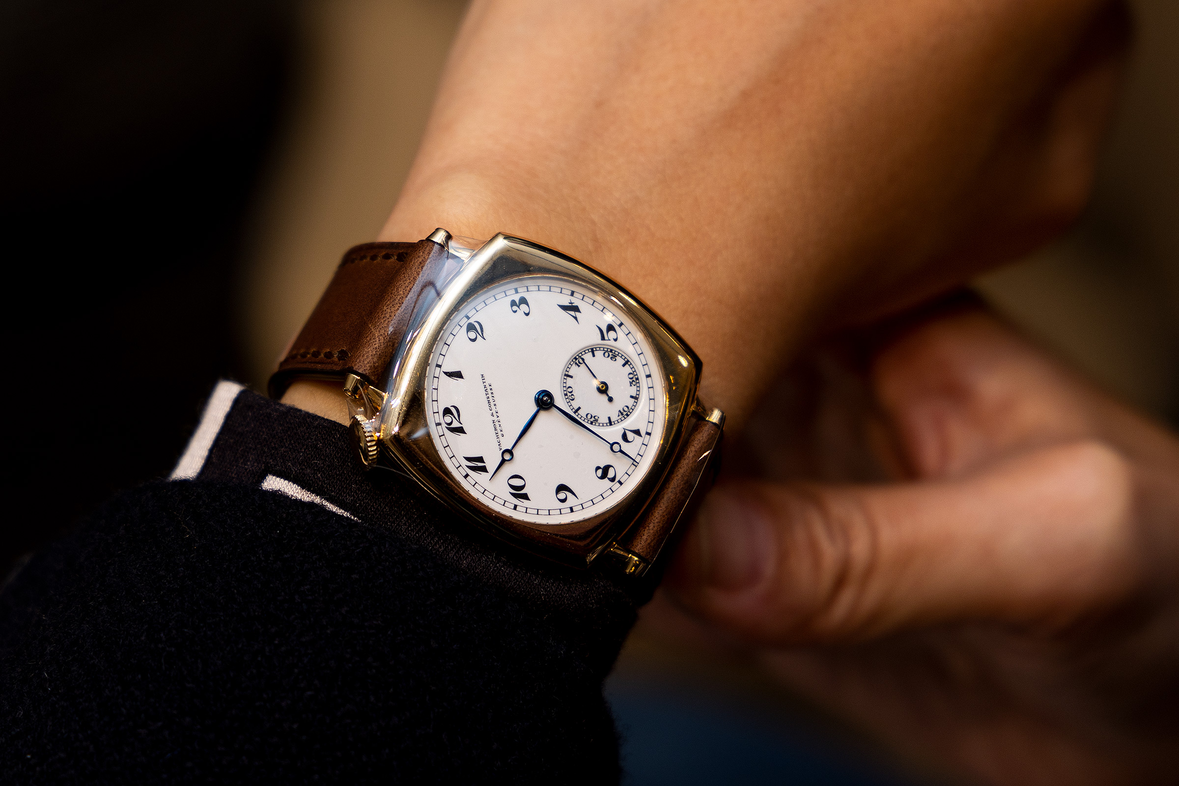 去年江詩丹頓針對百週年所發表的American 1921原型錶，全球僅此一只。