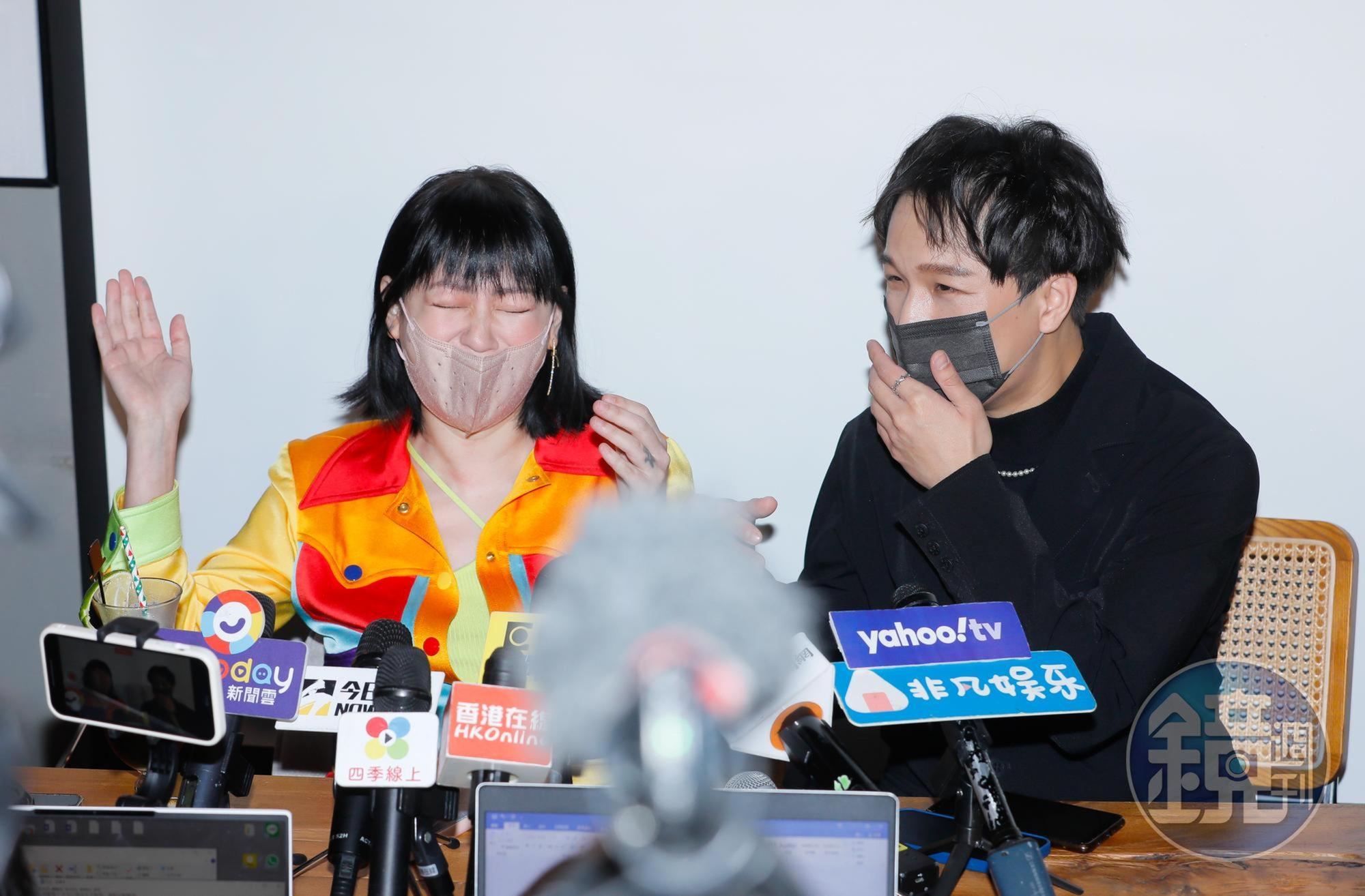 小S談及自己的性事，笑到臉部糾結。