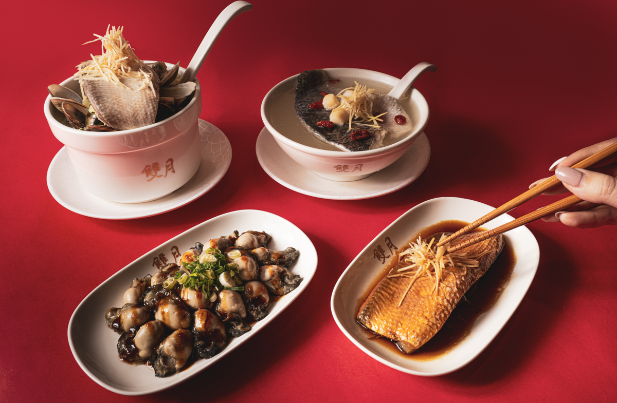 蟬聯4年台北米其林必登推介的雙月食品社八德店新開幕。（雙月食品社提供）