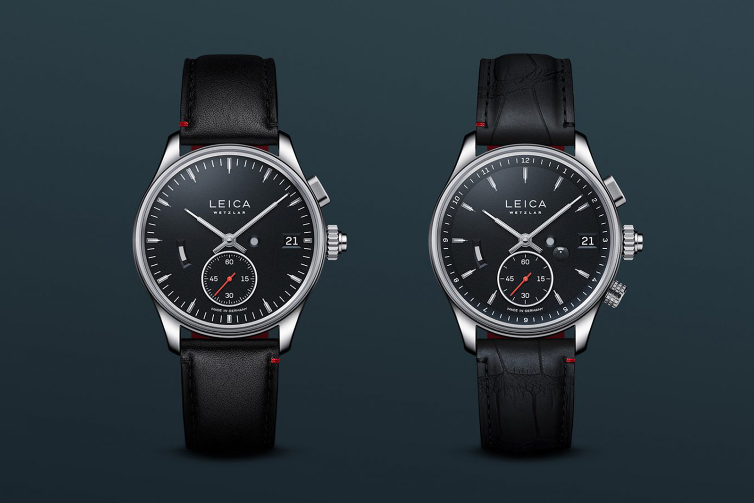 （左起）LEICA L1＆ L2，建議售價分別為CHF9,500（約台幣30萬）及 CHF13,500（約台幣42萬）