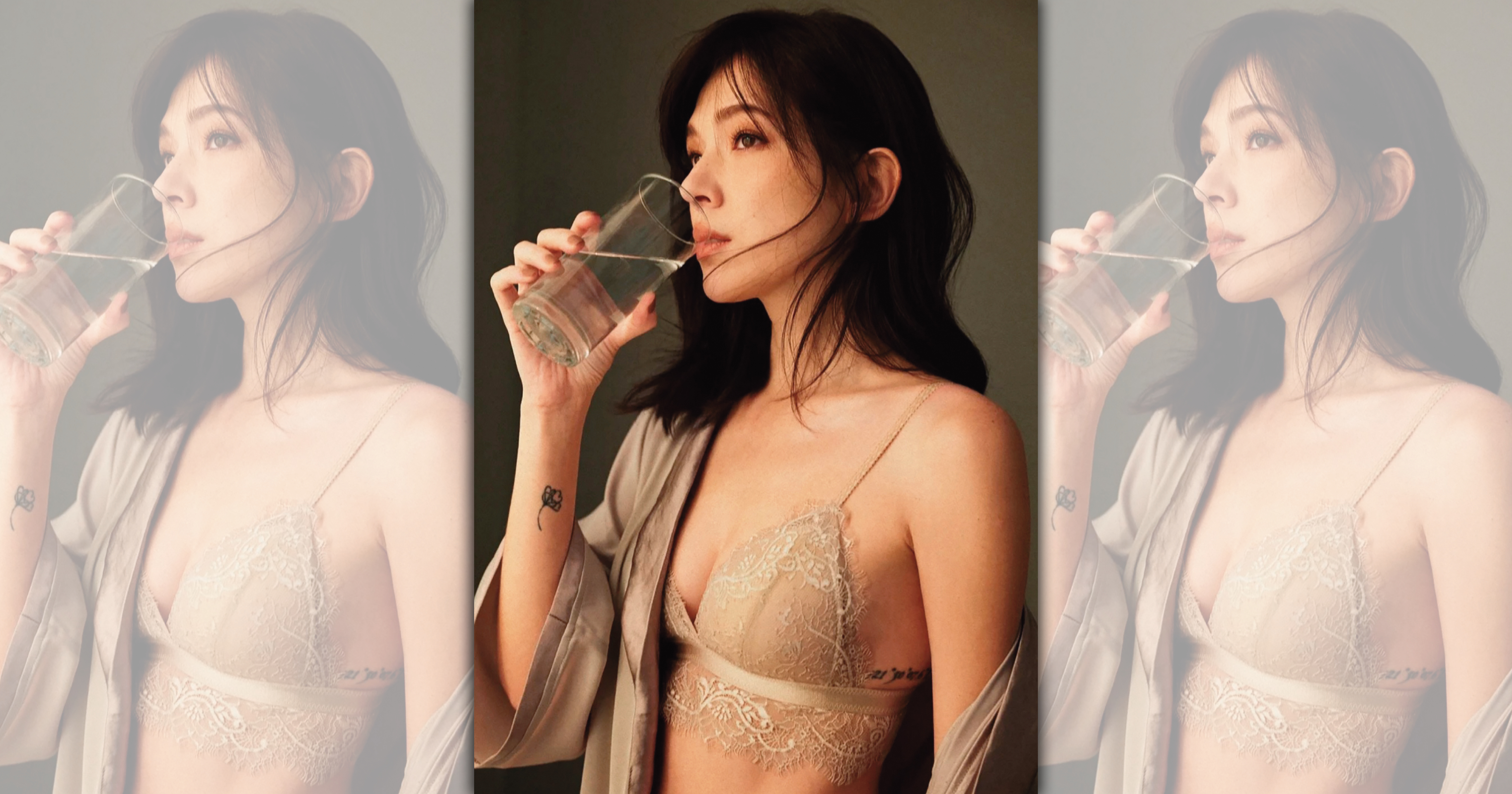 許瑋甯積極創了內衣品牌「An.niversary」，事業經營不受懷孕影響，同時也增加她的「業外」收入。（翻攝自an-niversary IG）