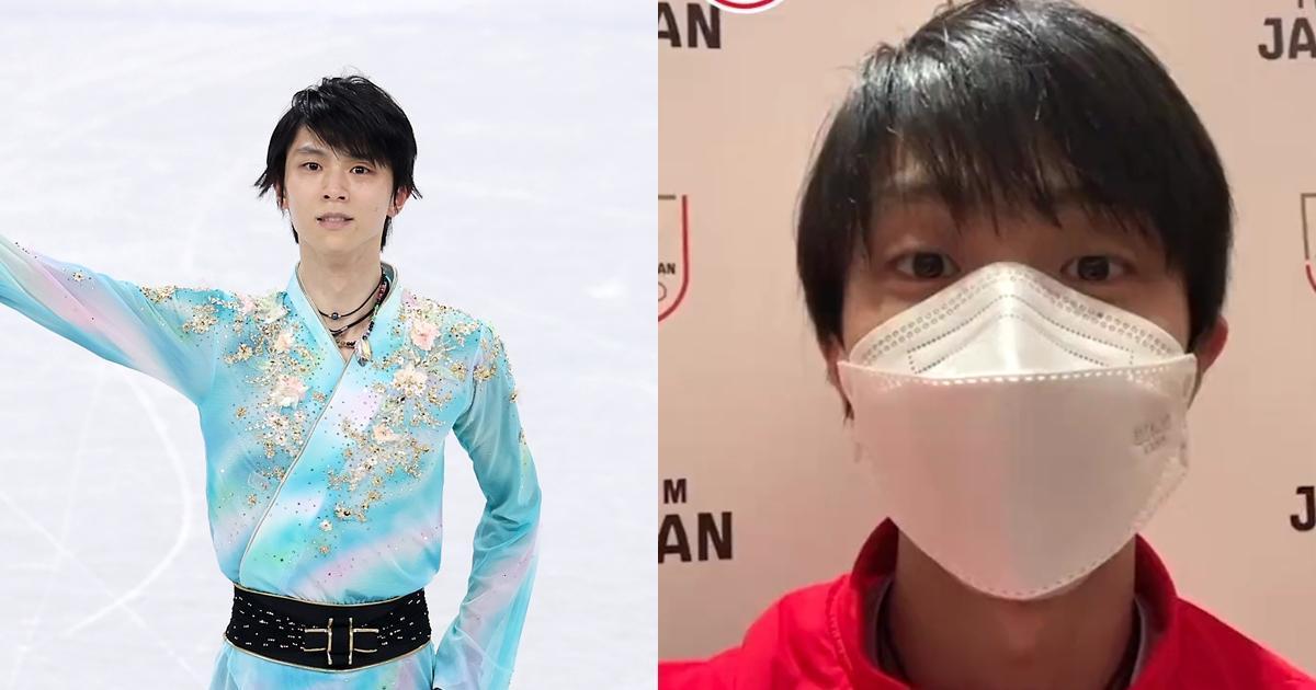日本花滑王子羽生結弦表示想繼續滑下去。（翻攝自推特@gorin、@Japan_Olympic）