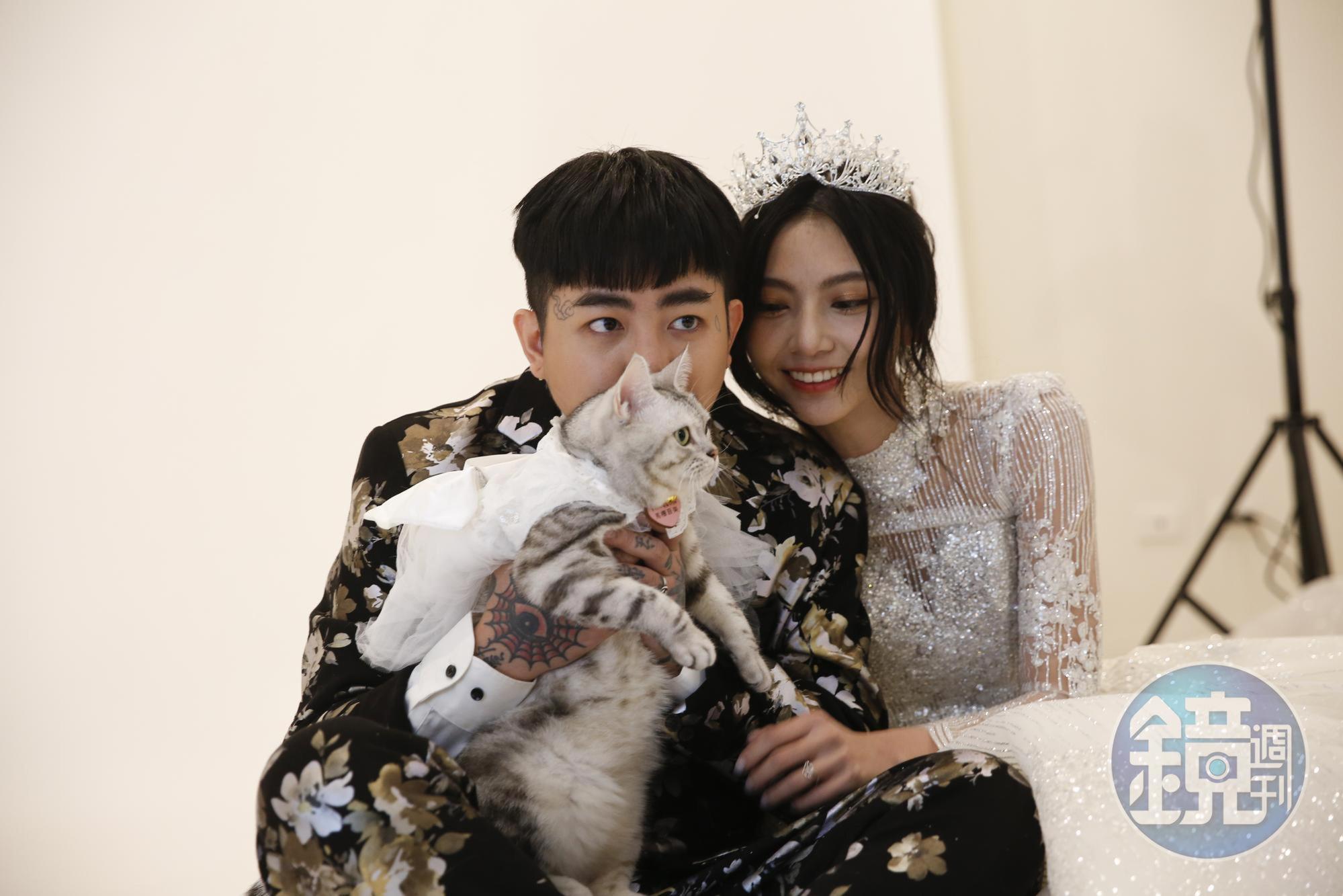 才結沒多久,莉婭與謝和弦就爆出婚變。(本刊資料照)