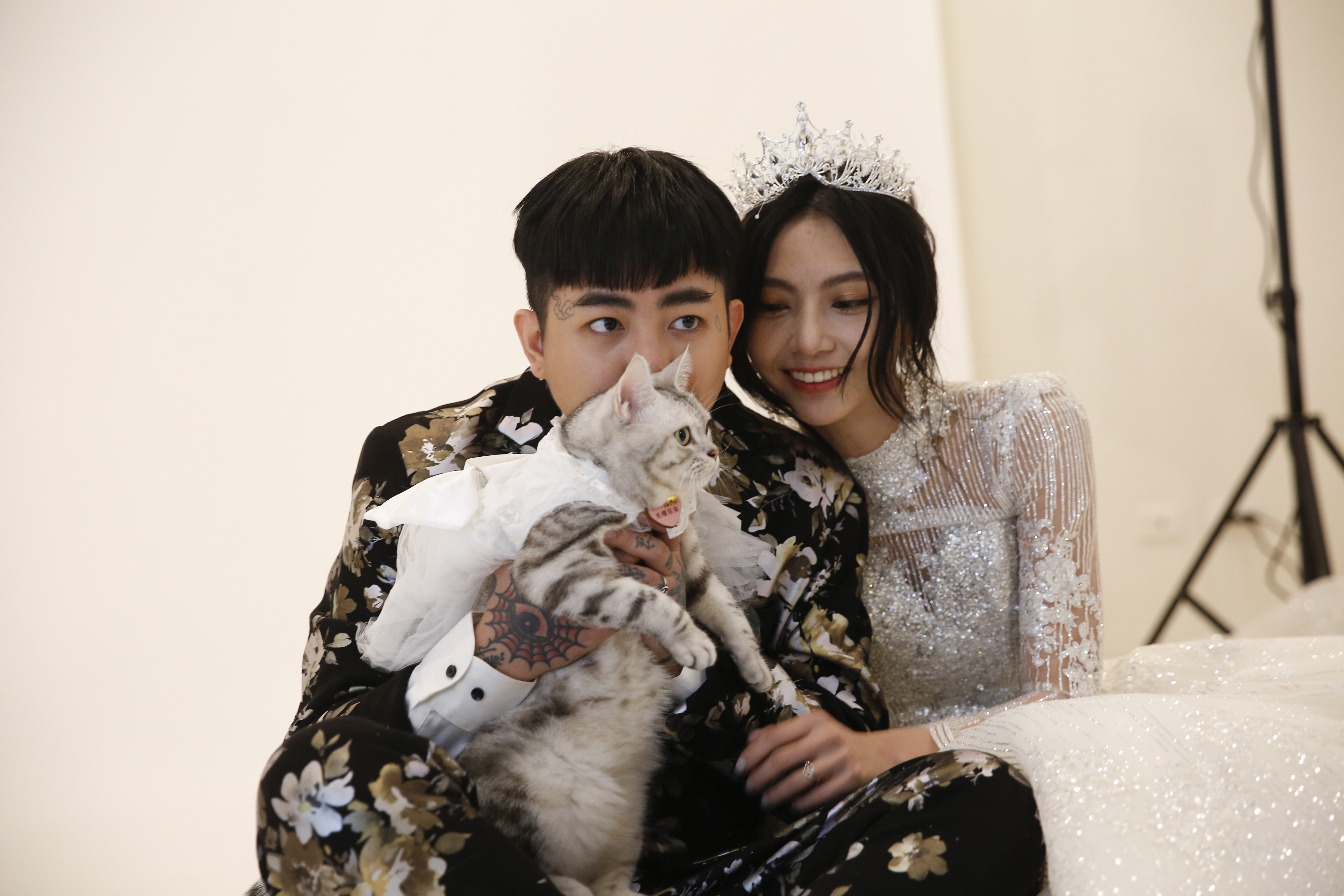 才結沒多久，莉婭與謝和弦就爆出婚變。（本刊資料照）