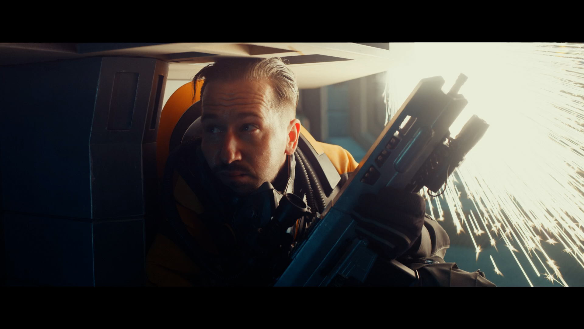 太空人在外太空遭遇不明AI物種攻擊，地球人的存亡就繫於幾名太空人的安危之上。（双喜提供）