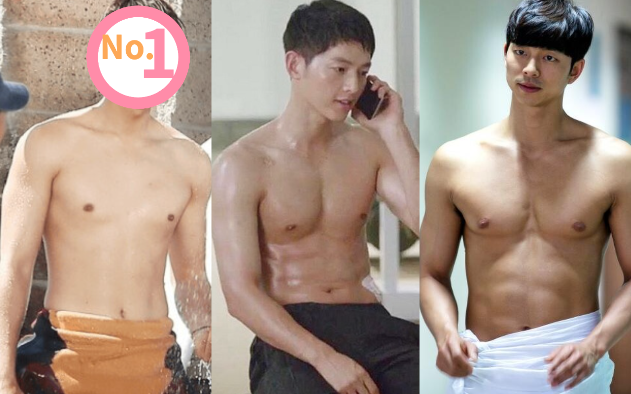 世界最受歡迎韓國演員Top10揭曉，宋仲基（中圖）、孔劉（右圖）皆入榜。（翻攝自微博）