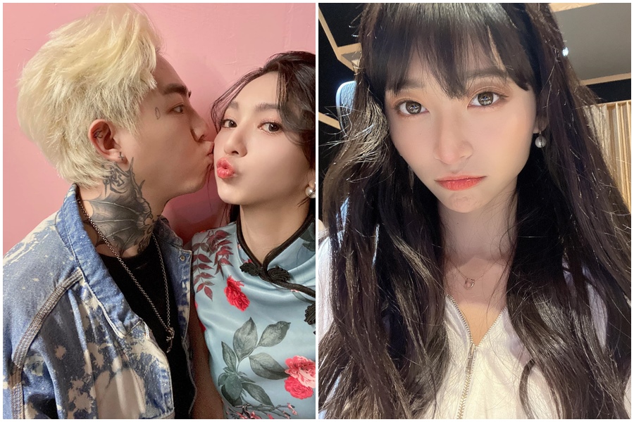 謝和弦與莉婭鬧出婚變，祈錦鈅被捲入其中。（翻攝自陳緗妮、祈錦鈅臉書）