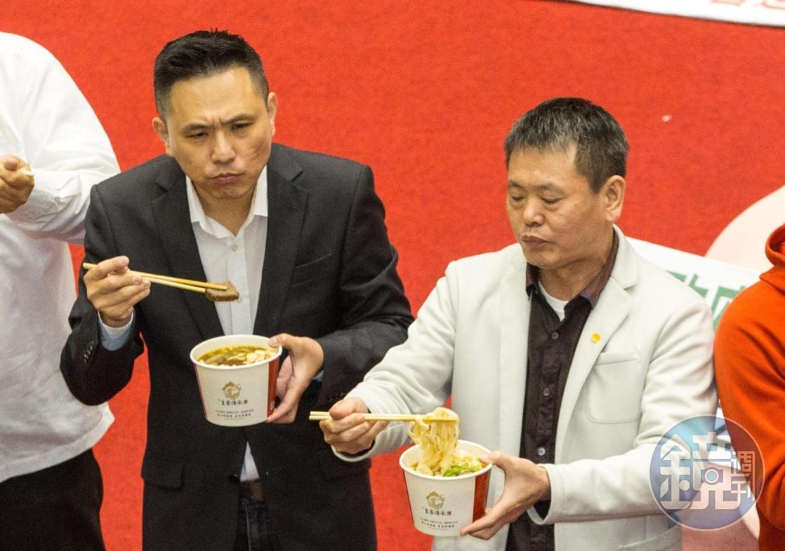 藍委陳以信(左)、林為洲(右)被中共官媒點名是「暗獨」,引發議論。(本刊資料照)
