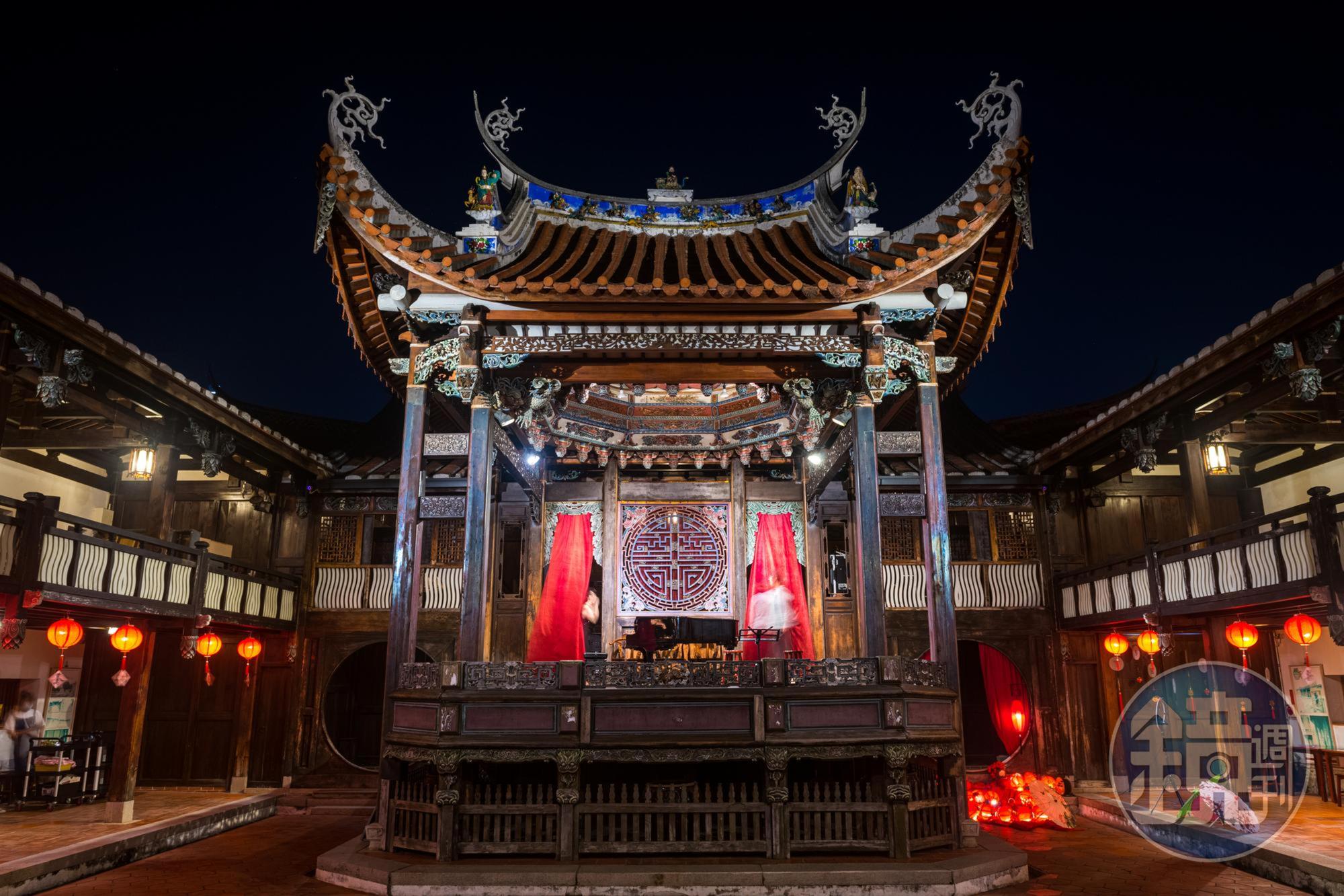 能在有百年歷史的霧峰林家大花廳戲臺看一場崑曲《牡丹亭》，絕對是難得體驗。