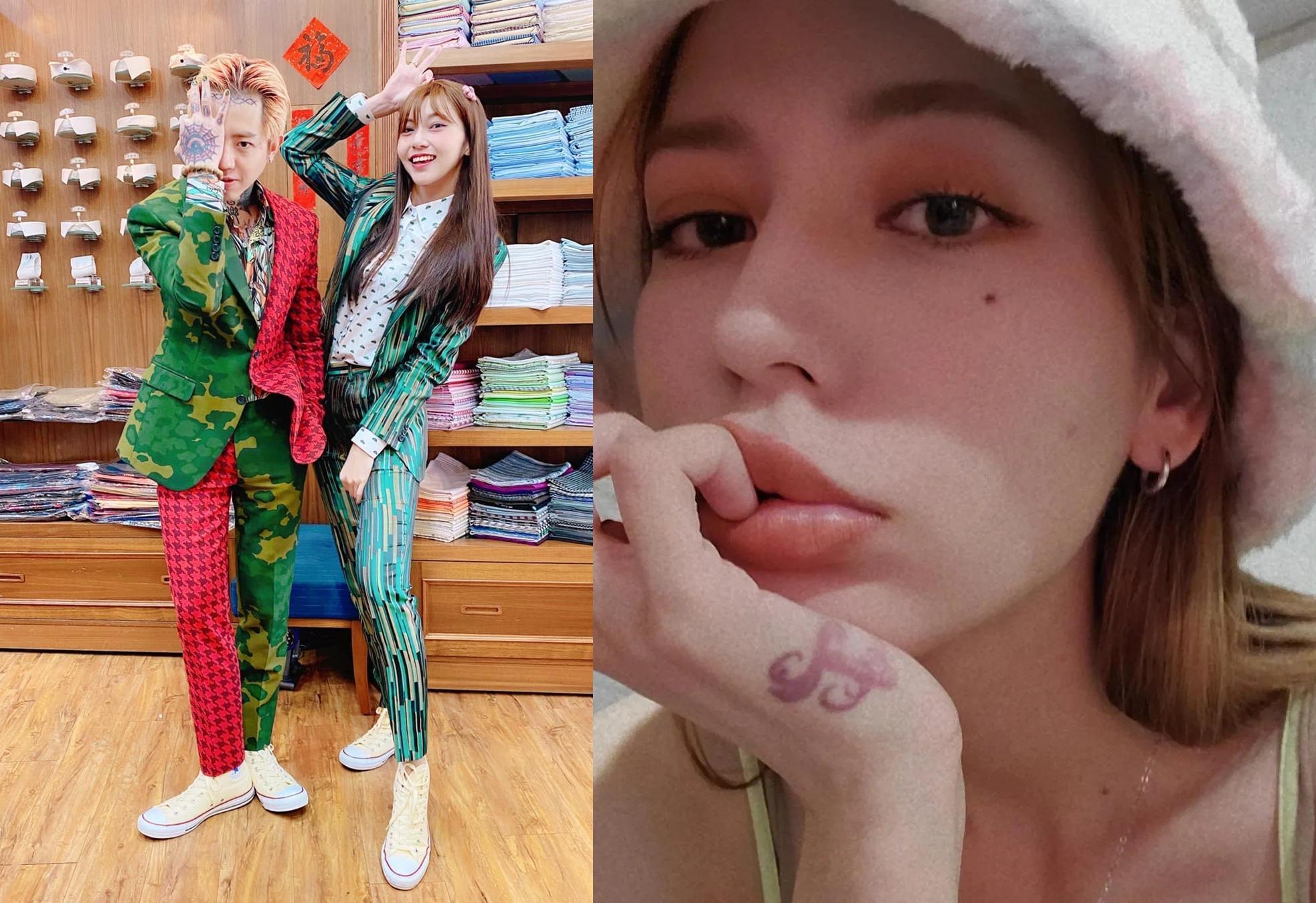Keanna不管謝和弦與莉婭的爭吵,只想要他們兩夫妻賠錢。(翻攝莉婭、Keanna臉書與IG)