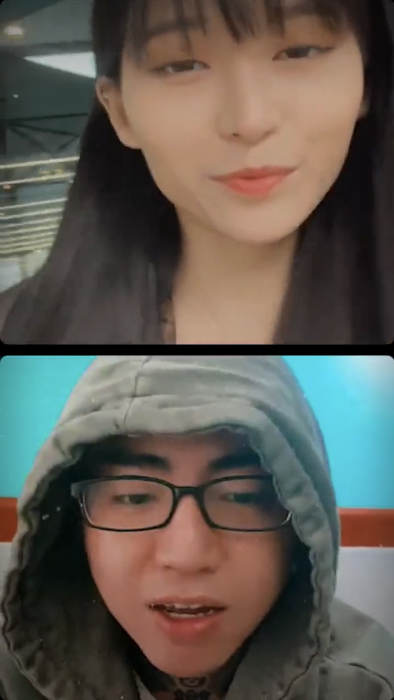 謝和弦上祈錦鈅直播，數度道歉。（翻攝自祈錦鈅IG）