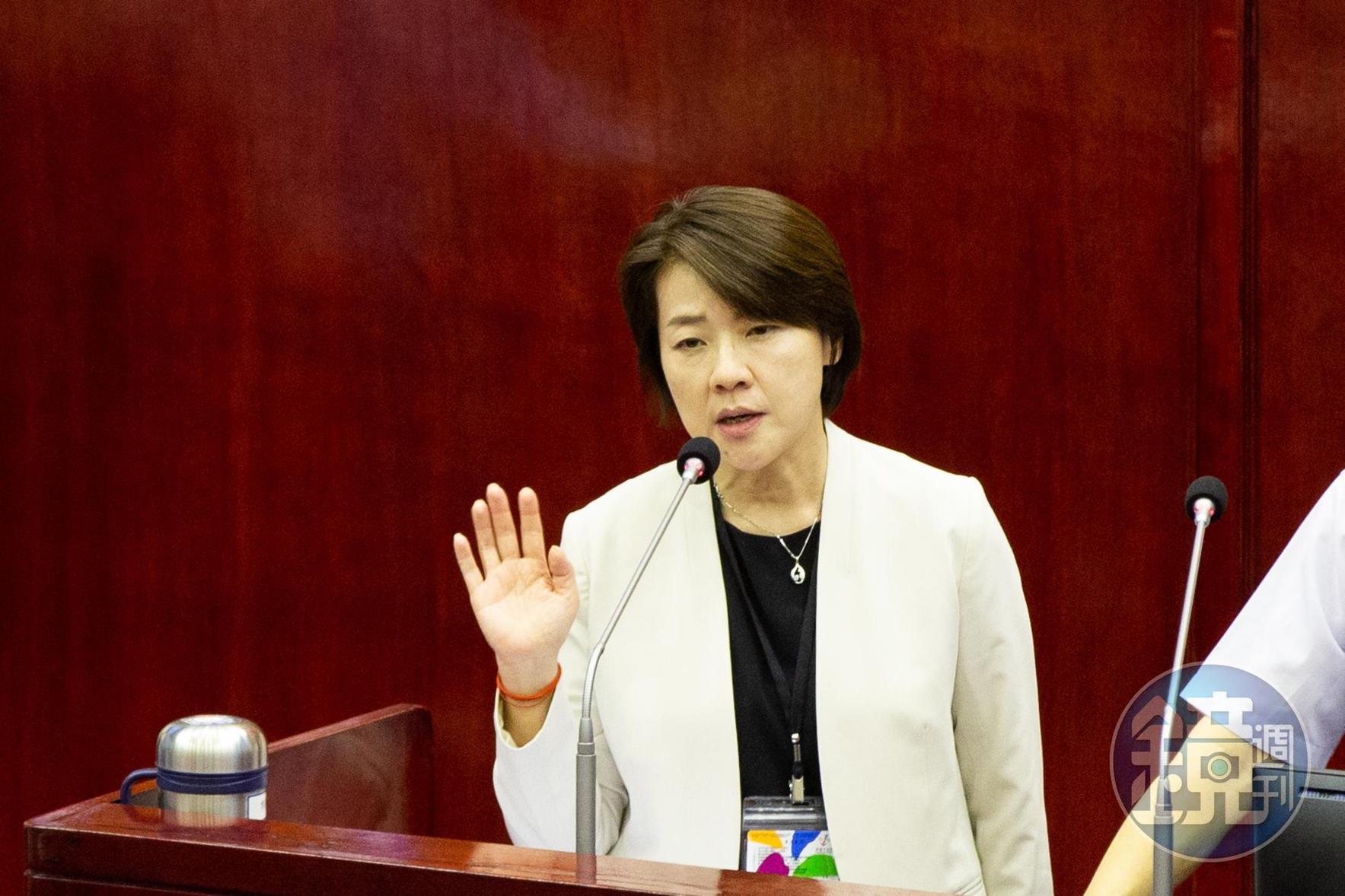 黃珊珊可能參選台北市長，目前民調落後藍綠但她並不擔心。（本刊資料照）