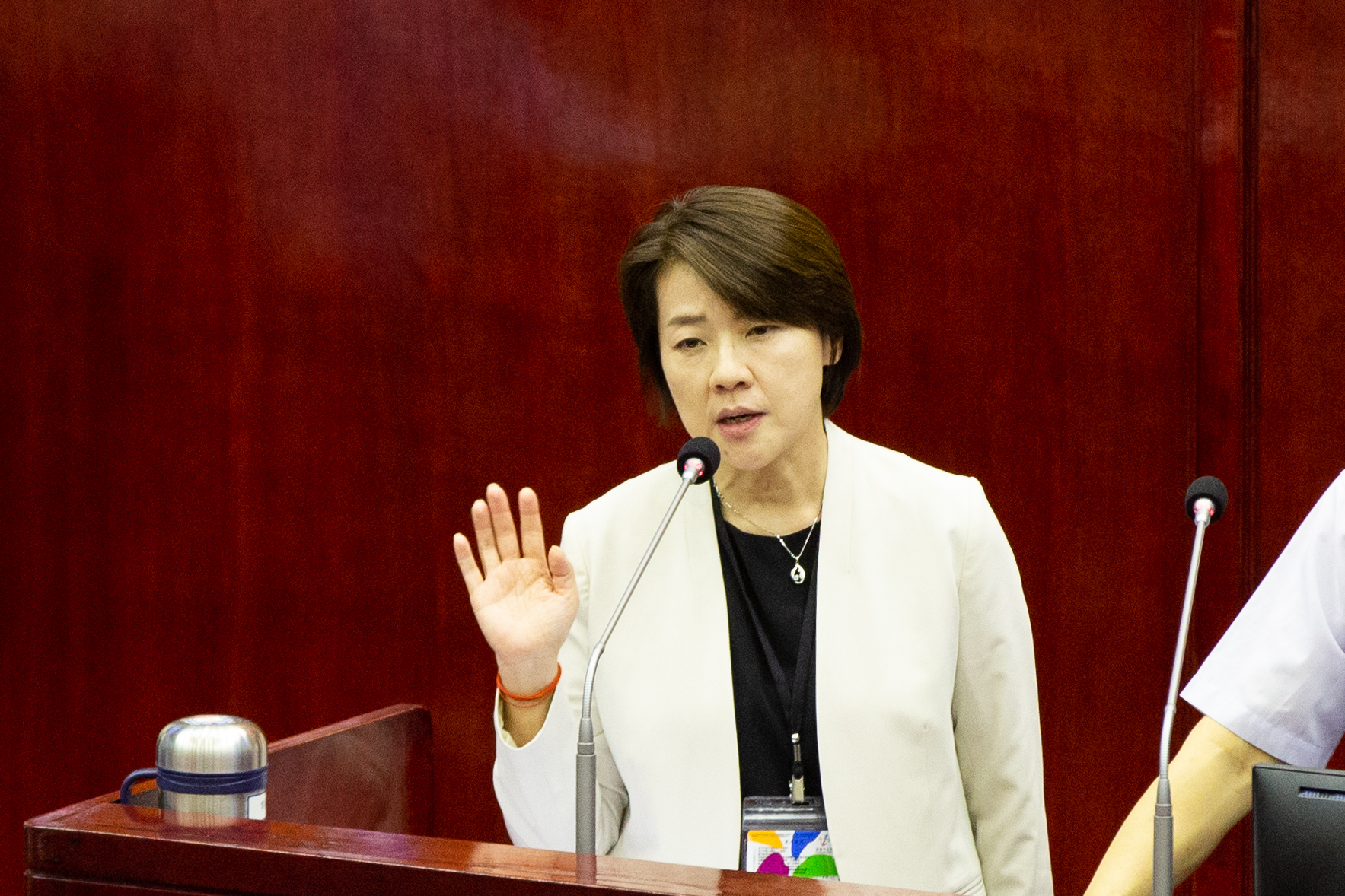 黃珊珊可能參選台北市長，目前民調落後藍綠但她並不擔心。（本刊資料照）